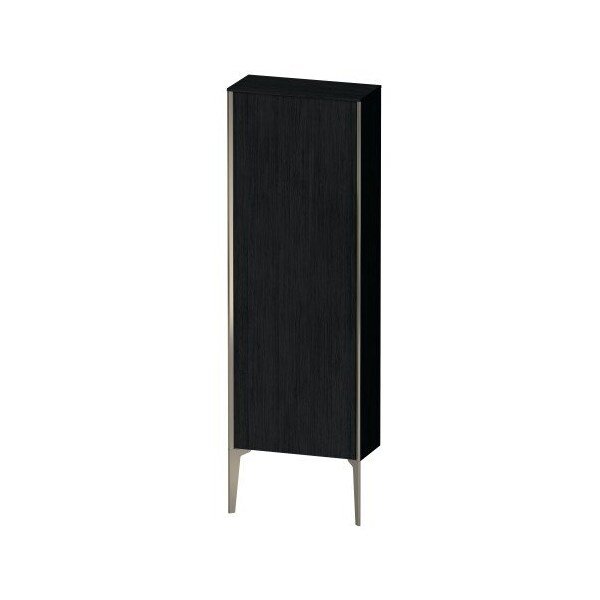 Xviu Semi-Tall Cabinet Oak Black, Duravit, Mfr#: XV1316RB116